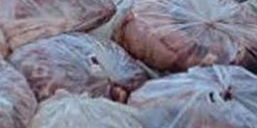 નેનપુર ફાટક પાસેથી 100 કિલો ગૌમાંસ સાથે એક શખ્સ ઝડપાયો | A man was caught with 100 kg of beef near N…