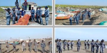 જામનગર દરિયાકાંઠે હાઈ ઍલર્ટ, મિડલ ઈસ્ટમાં તણાવ વચ્ચે મરીન ટાસ્ક ફોર્સનું સઘન કોસ્ટલ પેટ્રોલિંગ | Jam…