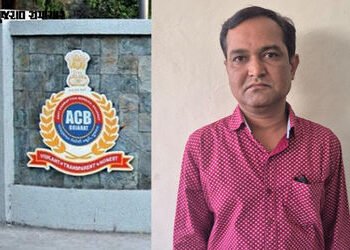 ગાંધીનગર મહા નગરપાલિકામાં ACBનો સપાટો: ઇન્ચાર્જ આસિસ્ટન્ટ મ્યુનિસિપલ કમિશનર 1 લાખની લાંચ લેતા ઝડપાયા…