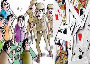 સ્થળ પરથી 45 હજારથી વધુનો મુદ્દામાલ જપ્ત : 8 શખ્સ સામે ફરિયાદ | More than 45 thousand worth of goods…