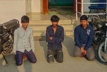 અમરેલી જિલ્લામાં હત્યા નિપજાવી દાગીના લૂંટતી ત્રિપુટી પકડાઈ