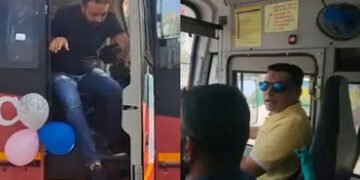 ટ્રાફિક નિયમોના ધજાગરા! જેતપુર અને સોમનાથમાં ભાજપ-કોંગ્રેસના ધારાસભ્યોએ સીટબેલટ વગર દોડાવી ST બસ | g…