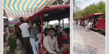 અમદાવાદ: કાંકરિયામાં ચાલુ ટોય ટ્રેનમાં ચડવા જતાં બાળક નીચે પટકાયું, ઈદના દિવસે મોટી દુર્ઘટના ટળી | A…