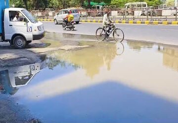 વિશ્વ જળ દિવસ – છ દિવસથી પાણીની લાઈન તૂટેલી, લાખો લિટર શુદ્ધ પાણીનો વેડફાટ | Water line has been bro…