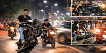 સોશિયલ મીડિયાક્રેઝે યુવાનોને બનાવ્યા સ્ટેટબાજ, ટ્રાફિક નિયમોની ખુલ્લેઆમ અવગણના | Social media craze …