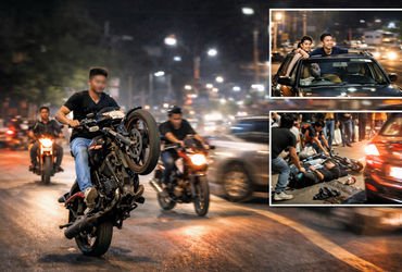 સોશિયલ મીડિયાક્રેઝે યુવાનોને બનાવ્યા સ્ટેટબાજ, ટ્રાફિક નિયમોની ખુલ્લેઆમ અવગણના | Social media craze …