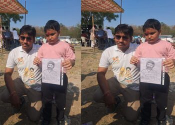 6 વર્ષનો ચાહક યુગ તિવારી રાહુલ ગાંધીને મળવા ઉત્સુક, પોર્ટ્રેટ પેઇન્ટિંગ ભેટ આપવાની ઇચ્છા | 6 year ol…