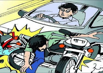 ગાડીએ મોટરસાયકલને ટક્કર મારતા બાઈક ચાલકનું મોત | Biker dies after car hits motorcycle