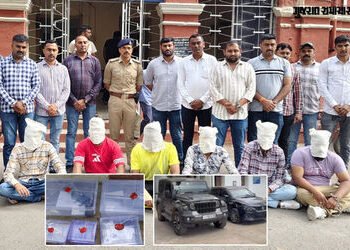 જામનગર ફાયરિંગ કેસ: પૂર્વ વિપક્ષ નેતાના ભત્રીજા પર હુમલો કરનાર ગેંગ હથિયારો સાથે ઝડપાઈ, 6 હજુ પણ ફરા…