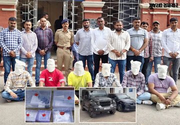 જામનગર ફાયરિંગ કેસ: પૂર્વ વિપક્ષ નેતાના ભત્રીજા પર હુમલો કરનાર ગેંગ હથિયારો સાથે ઝડપાઈ, 6 હજુ પણ ફરા…