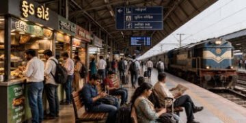 વડોદરા રેલવે વિભાગનો નવો કીર્તિમાન, નોન-ફેર રેવન્યુમાં રૂ.7.12 કરોડની કમાણી | Vadodara Railway Depar…