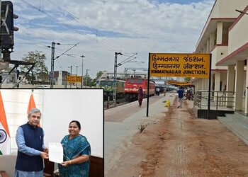 ખેડબ્રહ્મા-અસારવા રેલવે લાઈન પર ટ્રાયલ રન સફળ, ટૂંક સમયમાં દોડશે નવી ટ્રેન | khedbrahma asarwa elect…