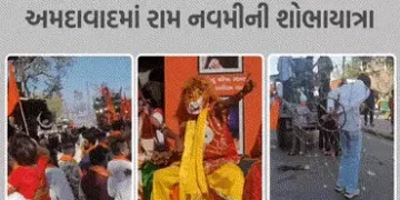 અમદાવાદમાં રંગેચંગે નીકળી રામ નવમીની શોભાયાત્રા, સાંસ્કૃતિક ઝાંખી, કરતબો અને ટેબ્લો આકર્ષણનું કેન્દ્…