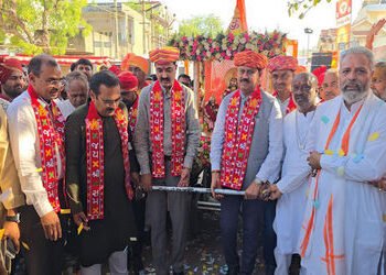 સુરેન્દ્રનગરમાં રામનવમી નિમિત્તે શોભાયાત્રા નીકળી