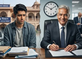 સચિવાલય-બોર્ડ નિગમ ઘરડાઘરમાં તબદીલ! શિક્ષિત યુવાઓને ફાંફા, મળતિયાઓને ફરી તક | gujarat government job…