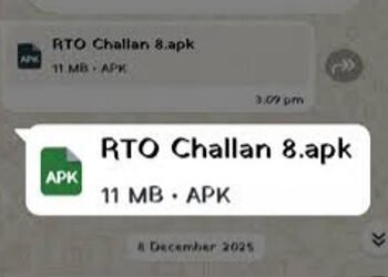 ઇ-ચલણની એપીકે ફાઇલ મોકલીને બેંક એકાઉન્ટમાંથી ૧૪ લાખની ઠગાઇ | local resident has lost 14 lakh rupees …