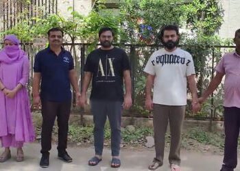 ૪૧ કરોડના જમીન છેતરપિંડી કેસમાં પતિ પત્ની સહિત ત્રણની ધરપકડ | economics offence wing nabbed three ac…