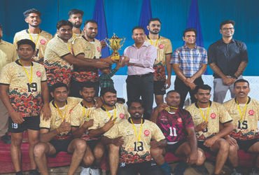 રેલવેની વોલીબોલ ચેમ્પિયનશિપમાં વડોદરા વિભાગની હેટ્રિક જીત | Vadodara division wins hat trick in Rail…