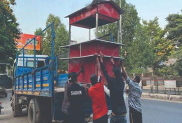 વડોદરામાં સરદાર એસ્ટેટથી હાઇવે, પ્રતાપ નગર બ્રિજ આસપાસથી હંગામી દબાણો હટાવાયા | encroachment removed…