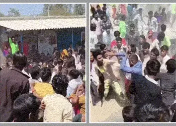 અમદાવાદ: નળ સરોવર પાસેના ધરજી ગામે ટોળાએ પોલીસ પર હુમલો કર્યો, 100થી વધુના ટોળા સામે ગુનો | Ahmedaba…