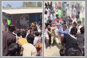 અમદાવાદ: નળ સરોવર પાસેના ધરજી ગામે ટોળાએ પોલીસ પર હુમલો કર્યો, 100થી વધુના ટોળા સામે ગુનો | Ahmedaba…