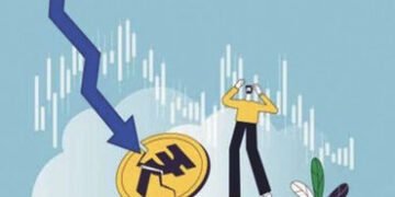 બંધ બજારે રૂપિયાએ 95ની સપાટી ગુમાવી | Rupee loses 95 level in closed market