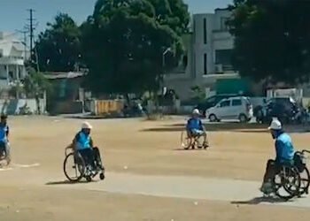 દિવ્યાંગ ખેલાડીઓ માટે વ્હીલચેર ક્રિકેટ લીગનું આયોજન | Wheelchair cricket league organized for disabl…