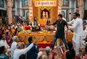 વડોદરા: દંતેશ્વર રામજી મંદિરમાં યોજાયેલા સુંદરકાંડના સ્ટેજ પર નશેબાજે તલવાર લઈને ચડી ગઈ હંગામો કર્યો…