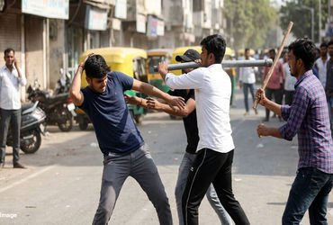 લાલપુર નજીક મેઘપરમાં ગાડી ધીમે ચલાવવા બાબતે ઠપકો આપતાં યુવક પર પાઇપ અને લાકડી વડે જીવલેણ હુમલો: બે સ…