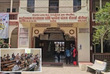 પંચમહાલ: ગુરુ ગોવિંદ યુનિવર્સિટીનો છબરડો, બી.કોમ સેમ-4ના પેપરમાં સેમ-2ના પ્રશ્નો પૂછાયા! | Panchmaha…