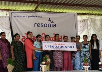 નવસારી જિલ્લાના આમધરા ગામ ખાતે ખેડુત મહિલાઓ દ્વારા ટ્રાન્સમિશન લાઈન માટેનો પ્રથમ ટોલ ફ્રી નંબર લોન્ચ…