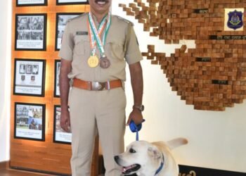 16 વર્ષ પછી ગુજરાત પોલીસ ડોગ ‘ચેક’ રાષ્ટ્રીય પોલીસ ડ્યુટી મીટમાં ગોલ્ડ મેડલ જીત્યો