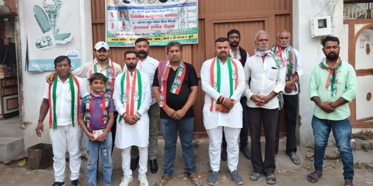 વલ્લભીપુર પંથકના કંથારીયામાં સ્થાનિક ઉમેદવારને ટિકિટ મળતા કોંગ્રેસમાં ભારે ઉત્સાહ