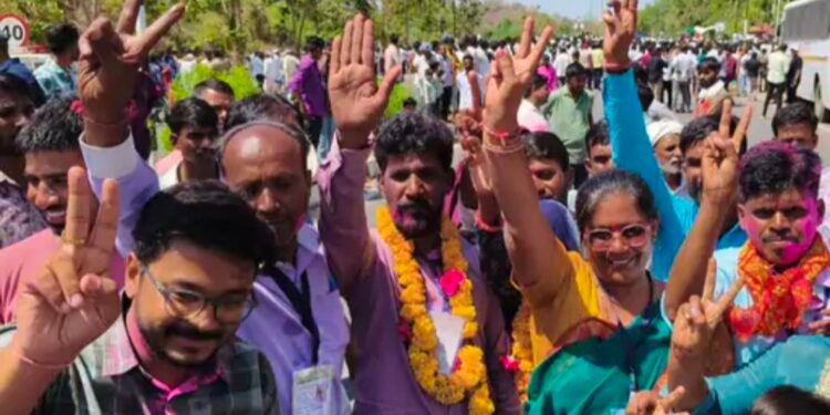 અંબાજી – દાંતા તાલુકા માં ભાજપ ને મોટું ગાબડુ ને કોંગ્રેસ નો મહાવિજય