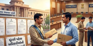 સ્થાનિક ચૂંટણી પહેલા વહીવટી ફેરફાર, પંચાયત વિભાગના 23 અધિકારીની બઢતી સાથે બદલી, જુઓ યાદી | gujarat p…