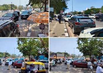 સુરતમાં કોર્પોરેટર બનાવા ઈચ્છુક દાવેદારોએ જ કર્યો નિયમોનો ઉલાળીયો : ભાજપ કાર્યાલય બહાર જ આડેધડ વાહનો…