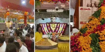 VIDEO | અમદાવાદના કેમ્પ હનુમાન ખાતે 251 કિલોની કેક કાપી પવનપુત્રનો જન્મોત્સવ ઉજવાયો, મોટી સંખ્યામાં …