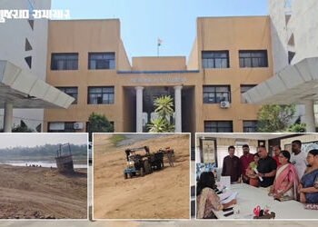 છોટાઉદેપુરમાં નગરપાલિકાના વોટર વર્કસ પાસે ગેરકાયદે રેતી ખનનથી પાણીના સ્તર ઘટ્યા, નગરજનો તરસ્યા | Ill…