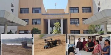 છોટાઉદેપુરમાં નગરપાલિકાના વોટર વર્કસ પાસે ગેરકાયદે રેતી ખનનથી પાણીના સ્તર ઘટ્યા, નગરજનો તરસ્યા | Ill…