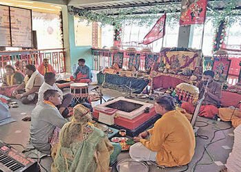 મુનસર કાંઠે મેલડી માતાના મંદિરે નવચંડી યજ્ઞા | Navchandi Yagya at the temple of Meldi Mata on the ba…