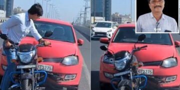 અમદાવાદ પકવાન બ્રિજ હિટ એન્ડ રન કેસ: 7 દિવસની સારવાર બાદ બાઈક ચાલકનું મોત, કાર ચાલકે ઢસડ્યું હતું બા…