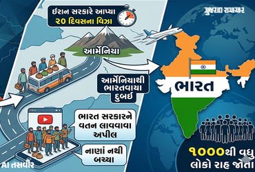 ઈરાનમાં ફસાયેલા ગુજરાતના 72 માછીમારો આર્મેનિયા જવા રવાના, 20 દિવસના વિઝા મંજૂર | 72 fishermen from G…