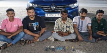 ધ્રોલ પોલીસની ટીમે સોલાર પ્લાન્ટમાંથી વાયરની ચોરી કરનારા 5 આરોપીઓને ઝડપી લીધા : રૂ.4.45 લાખનો મુદ્દા…