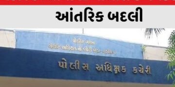 ખેડા જિલ્લામાં 123 બિન હથિયારી પોલીસ ઇન્સ્પેક્ટરોની બદલી | 123 unarmed police inspectors transferred…