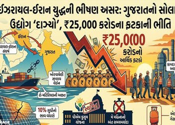 ઈઝરાયલ-ઈરાન યુદ્ધની આગથી ગુજરાતનો સોલાર ઉદ્યોગ દાઝ્યો, મેન્યુફેક્ચરિંગને વ્યાપક અસર | israel iran wa…
