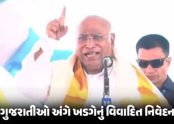 VIDEO: કેરલમમાં ચૂંટણી પ્રચાર દરમિયાન ખડગેનું વિવાદાસ્પદ નિવેદન, ગુજરાતીઓને કહ્યા ‘અભણ’ | Congress p…