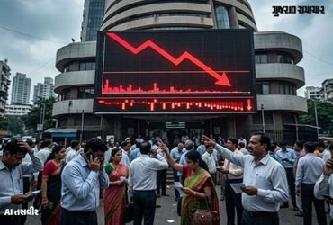 ટ્રમ્પની ધમકી બાદ શેરબજાર કડડભૂસ! સેન્સેક્સમાં 800 પોઈન્ટનો ધબડકો, અબજો રૂપિયા સ્વાહા | Stock Market…
