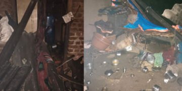 પંચમહાલ: શહેરામાં મિનિ વાવાઝોડાએ મચાવી તબાહી, દીવાલ ધરાશાયી થતા દાદી-પૌત્રના કરુણ મોત | Panchmahal N…