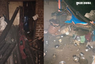 પંચમહાલ: શહેરામાં મિનિ વાવાઝોડાએ મચાવી તબાહી, દીવાલ ધરાશાયી થતા દાદી-પૌત્રના કરુણ મોત | Panchmahal N…