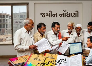 ખેતીની જમીનની નોંધણી ટલ્લે ચઢી, ચાર દિવસમાં ત્રણ જુદા-જુદા પરિપત્રો, તંત્રના દરરોજ બદલાતા સૂર | guja…